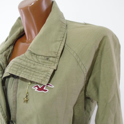 Women's Jacket Hollister. Khaki. M. Used. Good