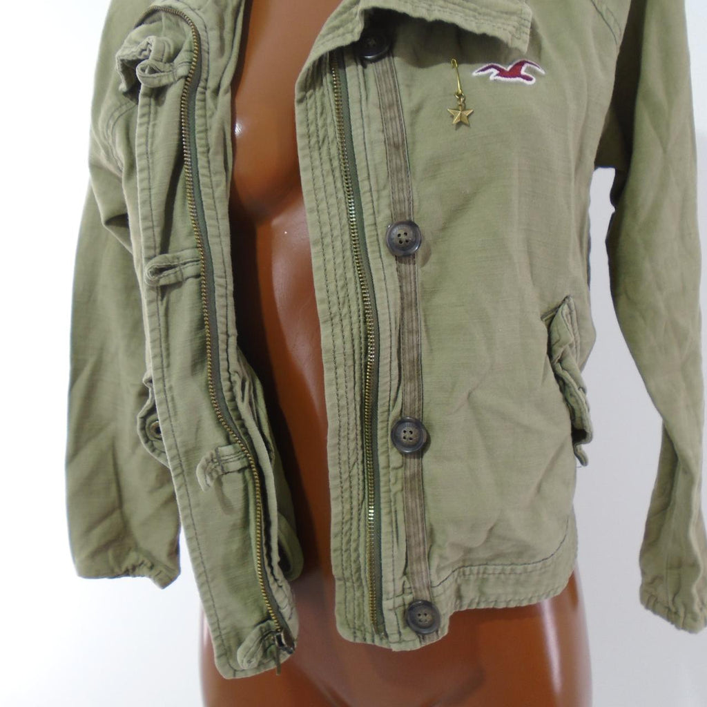 Chaqueta de mujer Hollister. Caqui. M. Usado. Bien