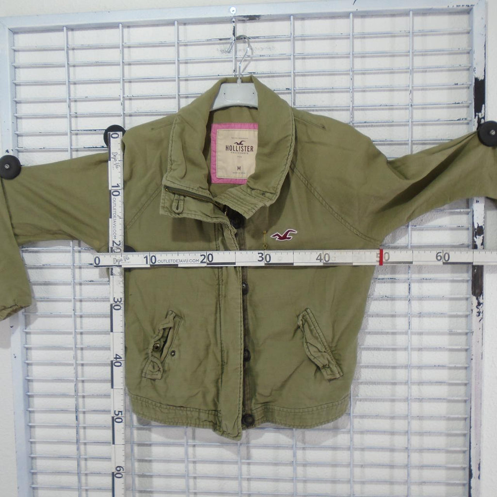 Chaqueta de mujer Hollister. Caqui. M. Usado. Bien