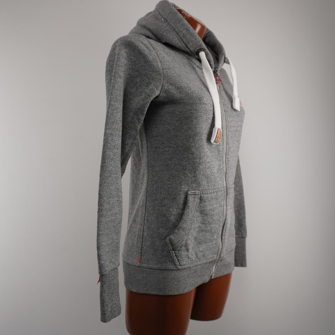 Women's Hoodie Superdry. Grey. S. Used. Good