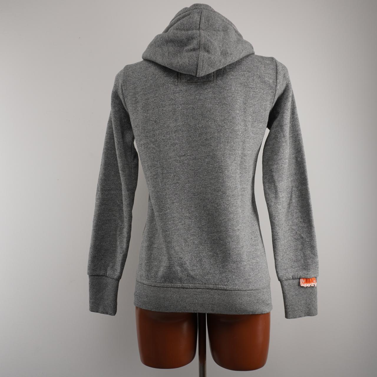 Women's Hoodie Superdry. Grey. S. Used. Good