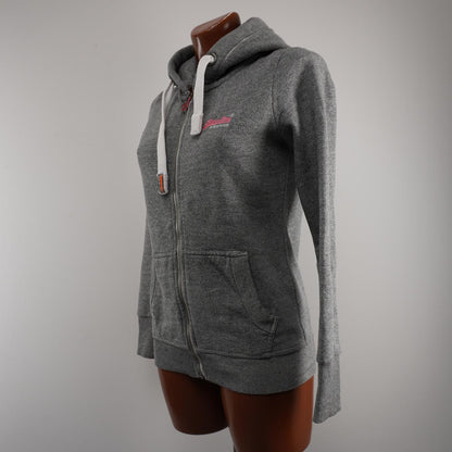 Women's Hoodie Superdry. Grey. S. Used. Good