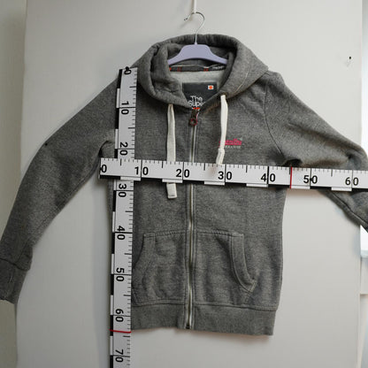 Women's Hoodie Superdry. Grey. S. Used. Good