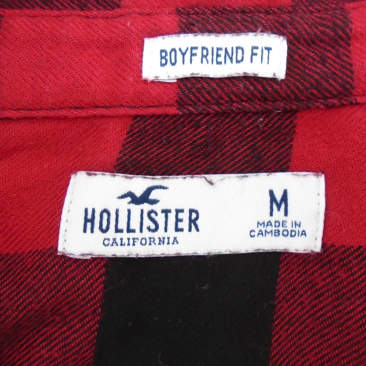 Camisa de mujer Hollister. Multicolor. M. Usado. Bien