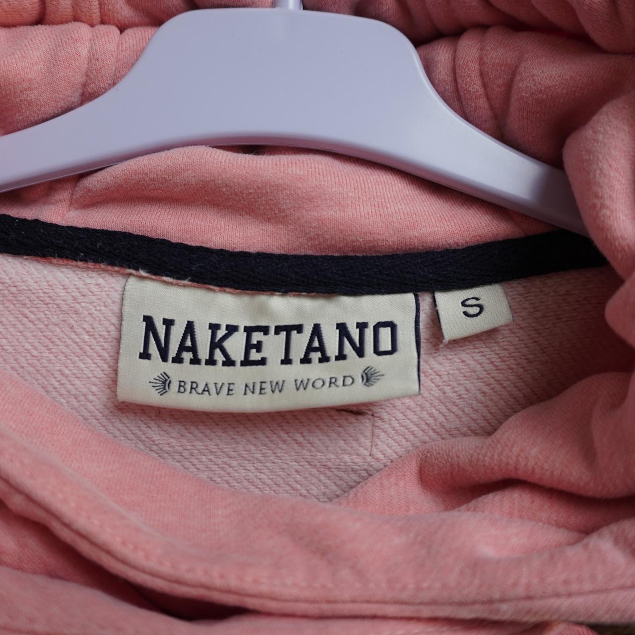 Women's Hoodie Naketano. Pink. S. Used. Good