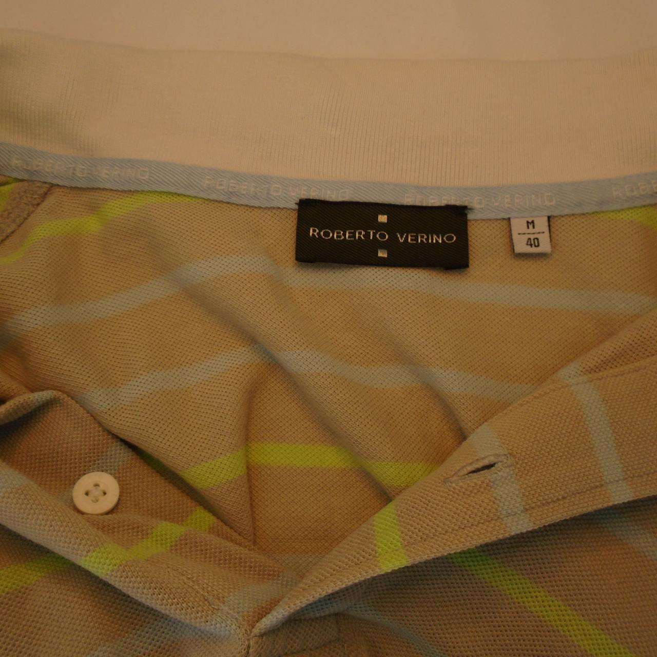 Men's Polo Roberto Verino. Multicolor. M. Used. Good