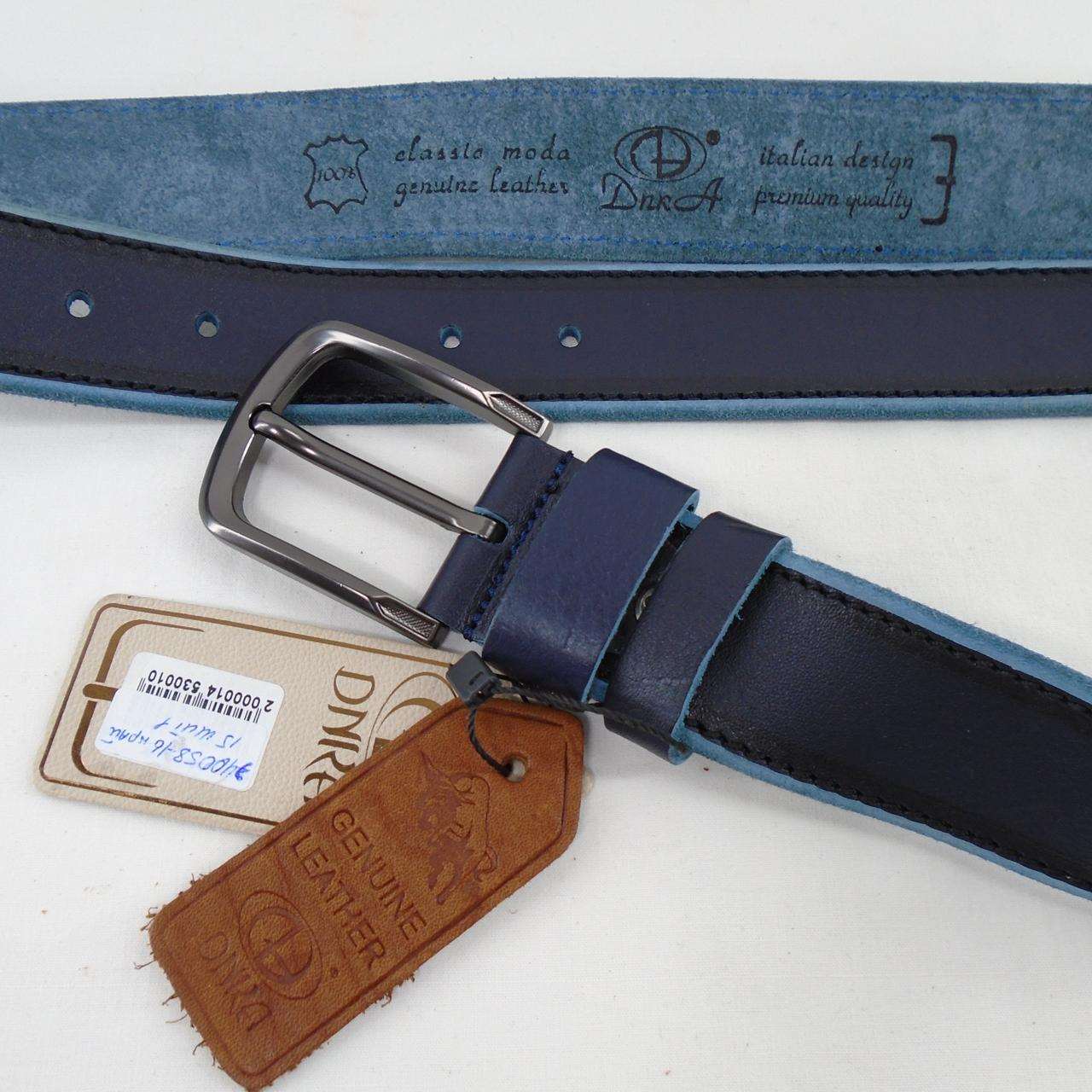 Men's Belt DNKA. Dark blue. XL. New with tags