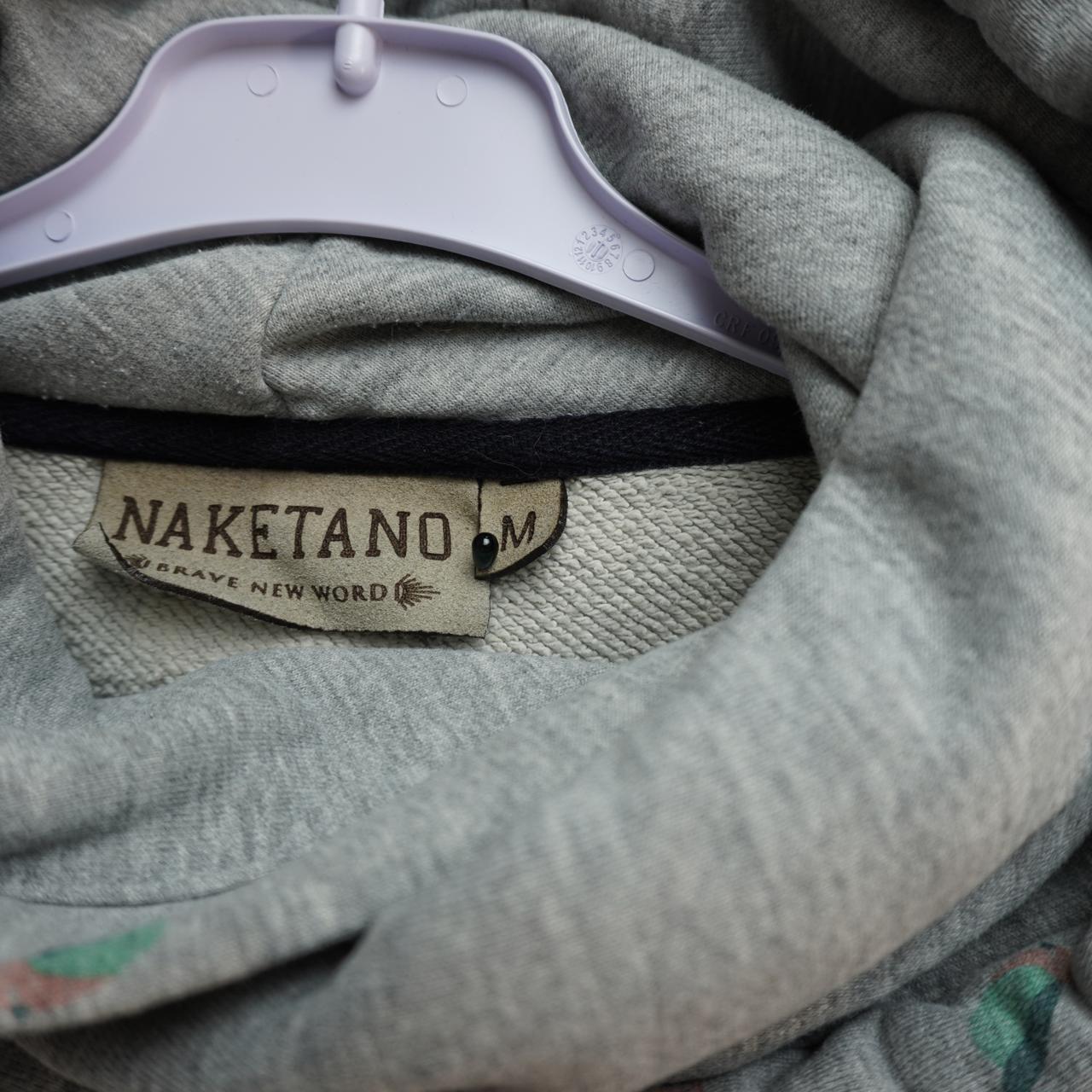 Sudadera Mujer Naketano. Gris. M.Usado. Bien