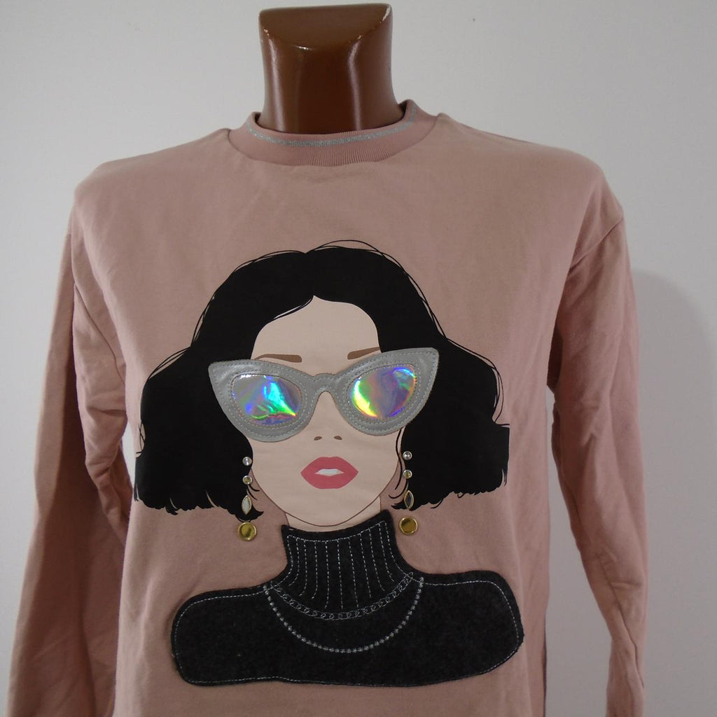 Sudadera Mujer Mayoral. Rosa. S. Usado. Bien