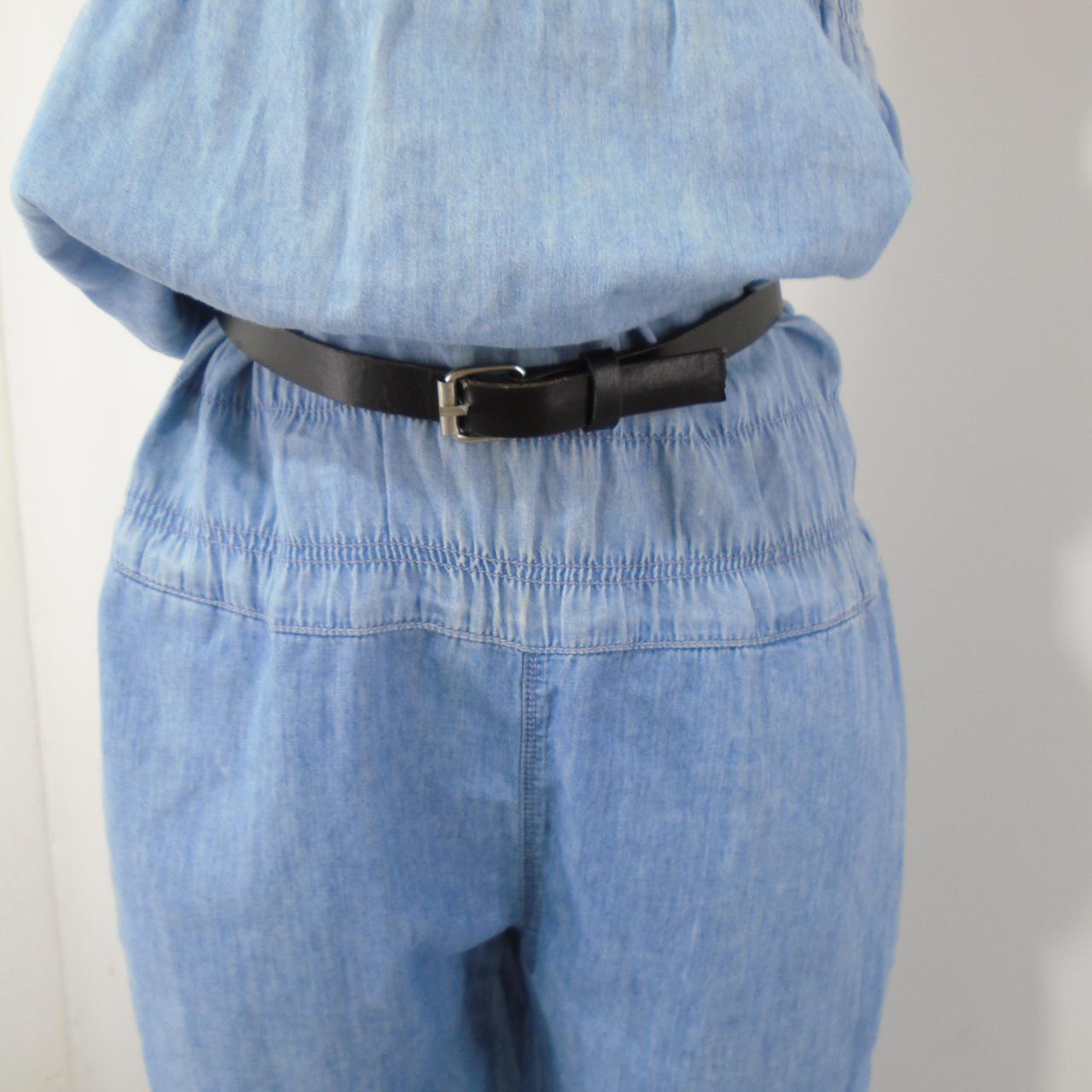 Pantalones Mujer Bershka. Azul. M. Usado. Bien