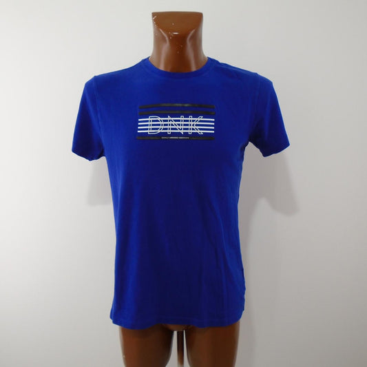 Men's T-Shirt Distrikt. Dark blue. M. Used. Good