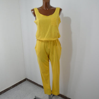 Women's Pants Italy Moda. Yellow. M. Used. Good