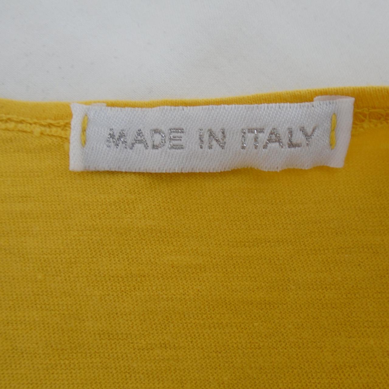 Pantalones de mujer Italia Moda. Amarillo. M. Usado. Bien
