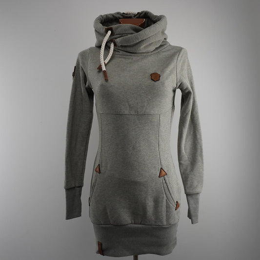 Damen-Hoodie Naketano. Grau. S. Gebraucht. Gut