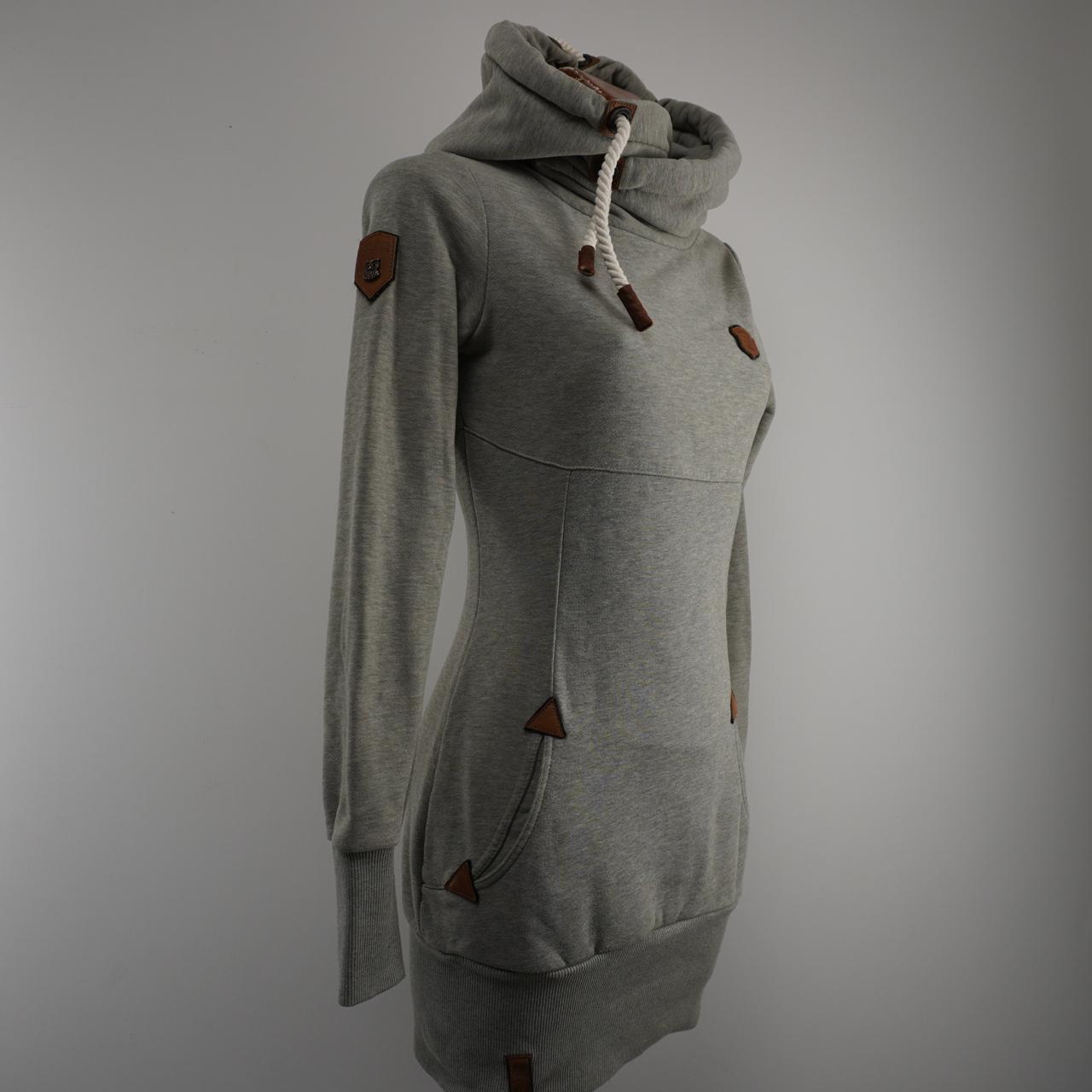 Sudadera Mujer Naketano. Gris. S. Usado. Bien