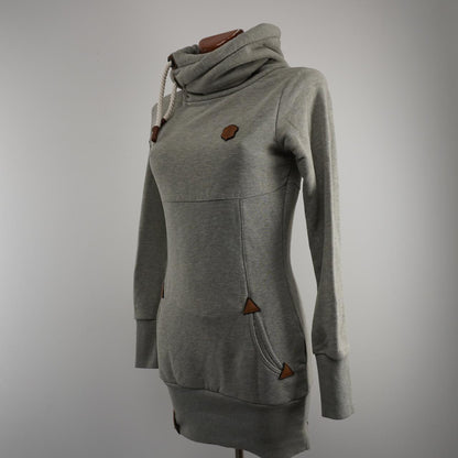 Sudadera Mujer Naketano. Gris. S. Usado. Bien