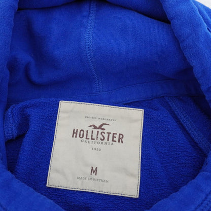 Sudadera con capucha para mujer Hollister. Azul oscuro. Talla M. Usada. En buen estado.