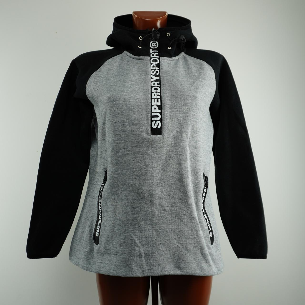 Sudadera con capucha para mujer Superdry. Gris. SG. Usado. Bien