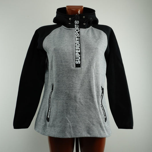 Superdry Kapuzenpullover für Damen. Grau. XL. Gebraucht. Gut