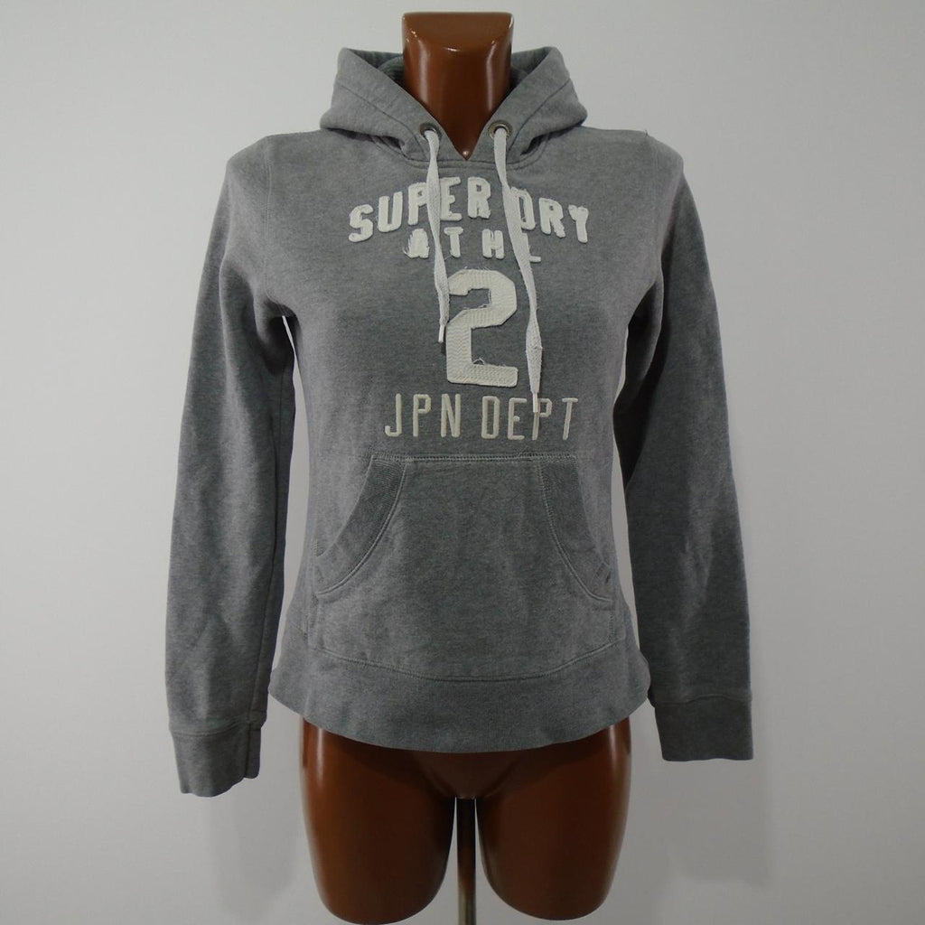 Women's Hoodie Superdry. Grey. S. Used. Good
