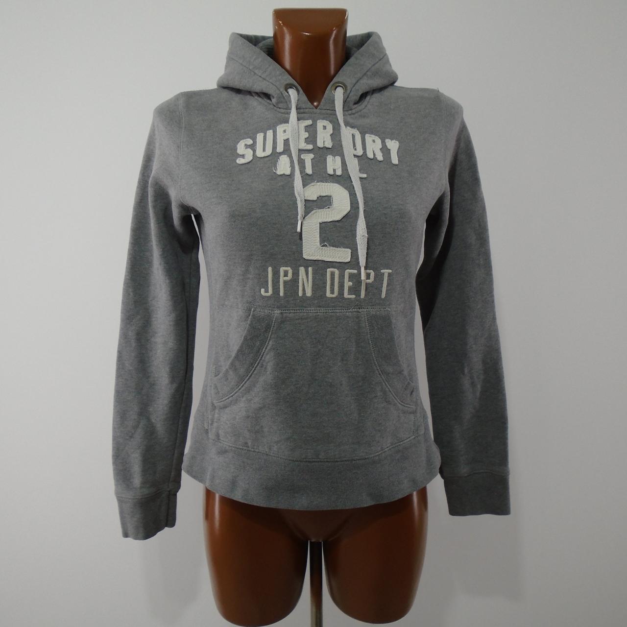 Women's Hoodie Superdry. Grey. S. Used. Good