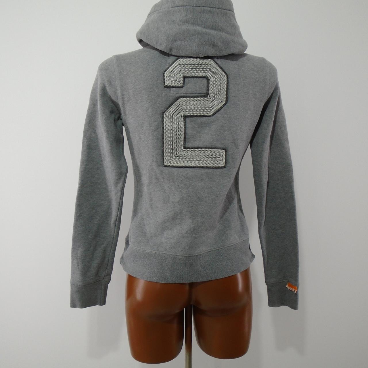 Women's Hoodie Superdry. Grey. S. Used. Good