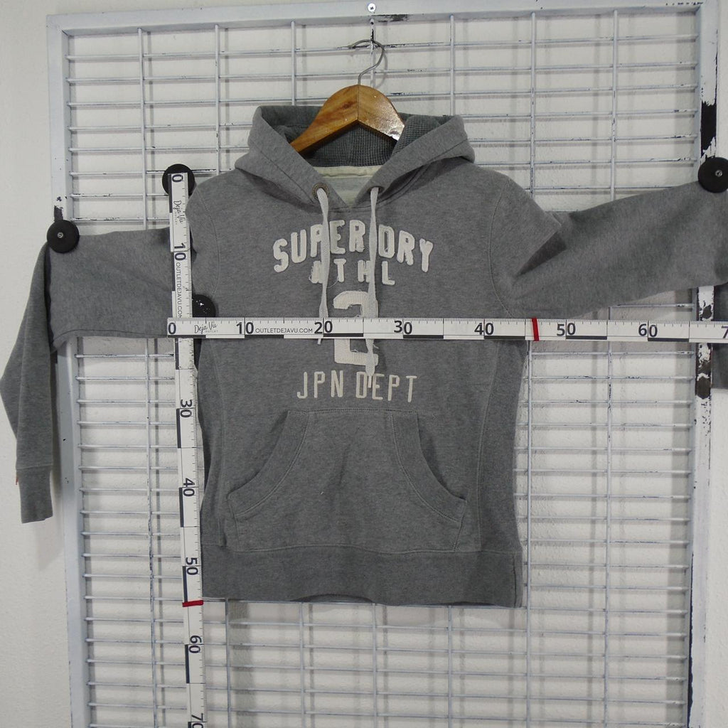 Women's Hoodie Superdry. Grey. S. Used. Good