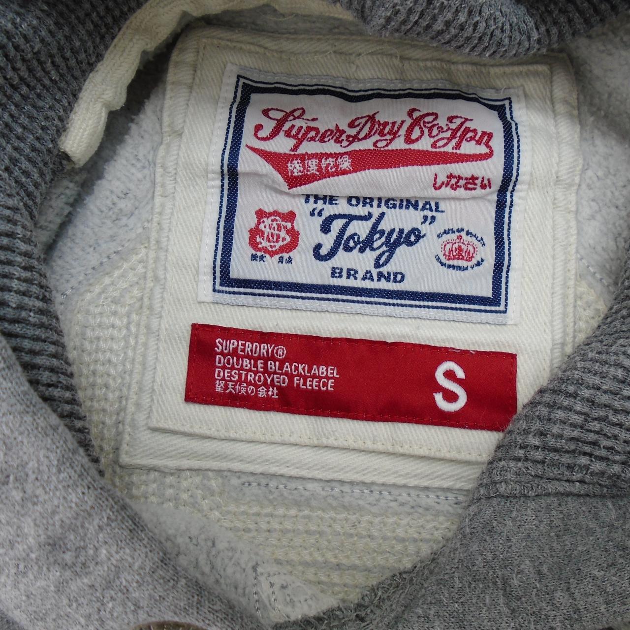 Women's Hoodie Superdry. Grey. S. Used. Good