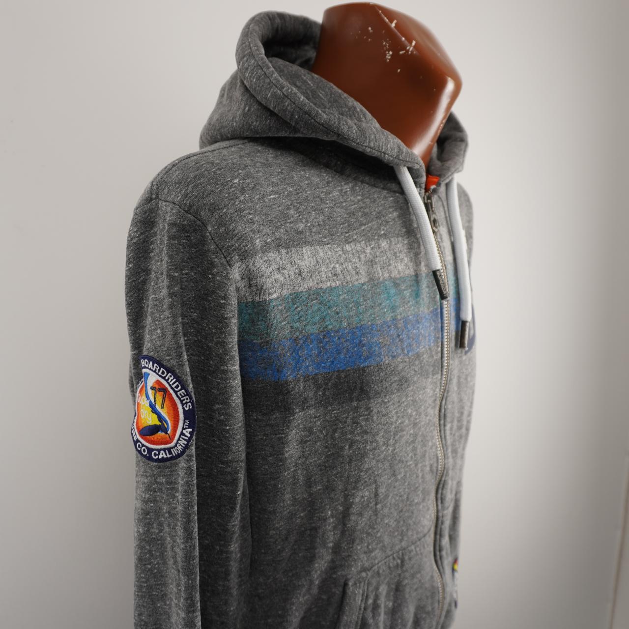 Sudadera con capucha para hombre Superdry. Gris. M. Usado. Bien