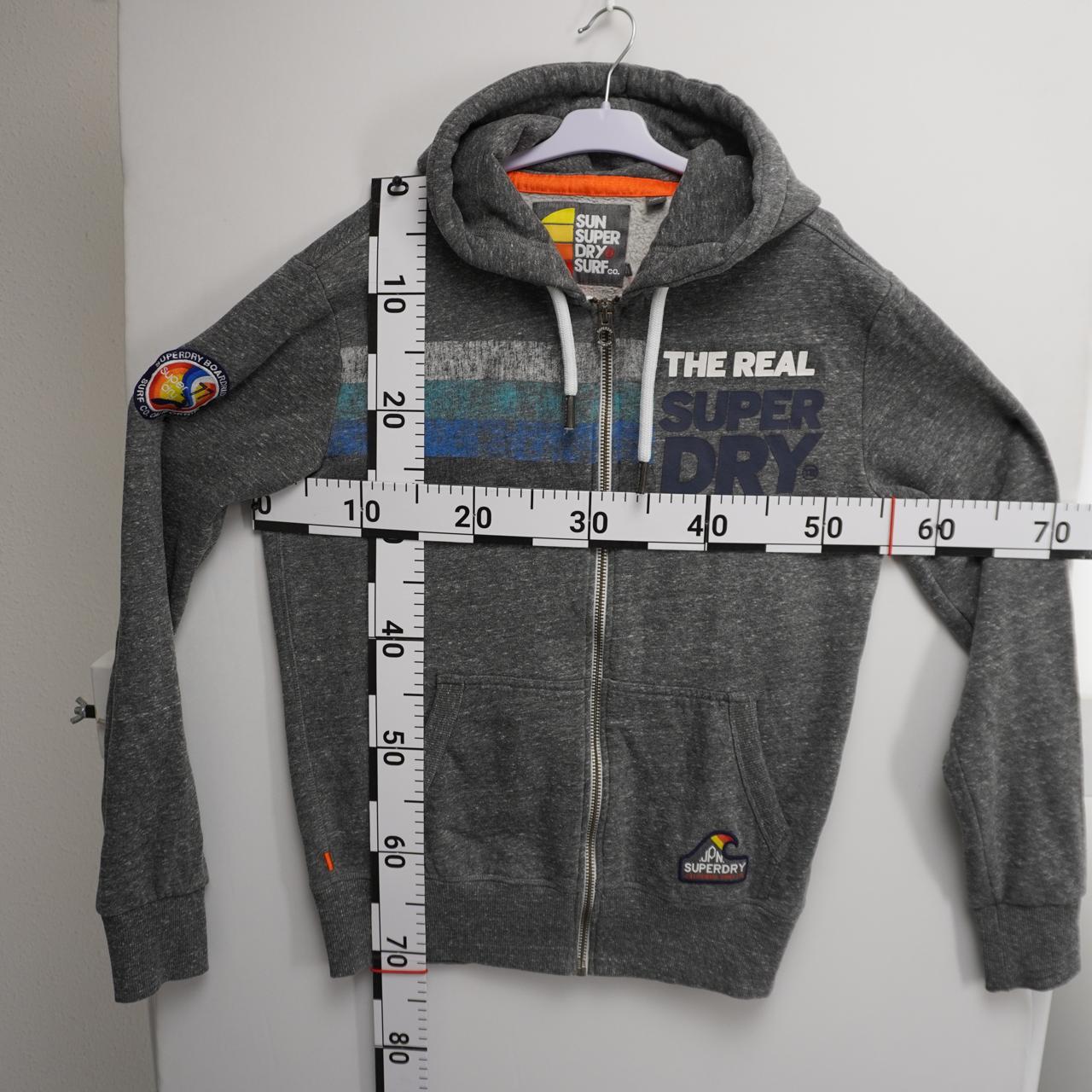 Men's Hoodie Superdry. Grey. M. Used. Good