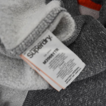 Sudadera con capucha para hombre Superdry. Gris. M. Usado. Bien