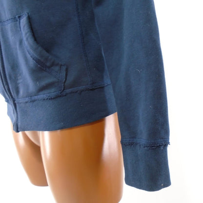 Sudadera con capucha para mujer Abercrombie &amp; Fitch. Azul oscuro. M. Usado. Bien