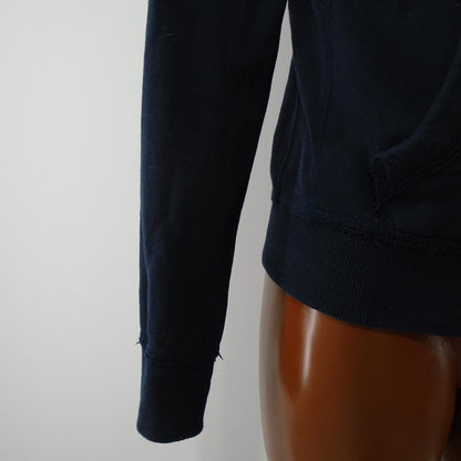 Sudadera con capucha para mujer Abercrombie &amp; Fitch. Azul oscuro. M. Usado. Bien