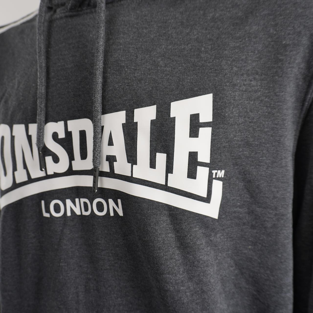 Men's Hoodie Lonsdale. Black. L. Used. Good