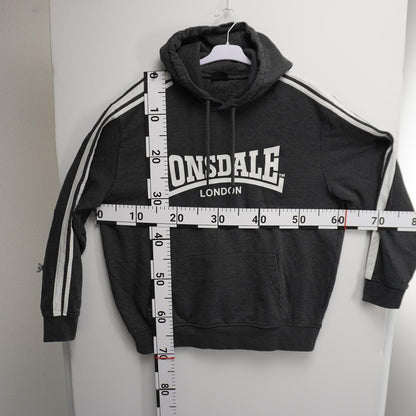 Men's Hoodie Lonsdale. Black. L. Used. Good