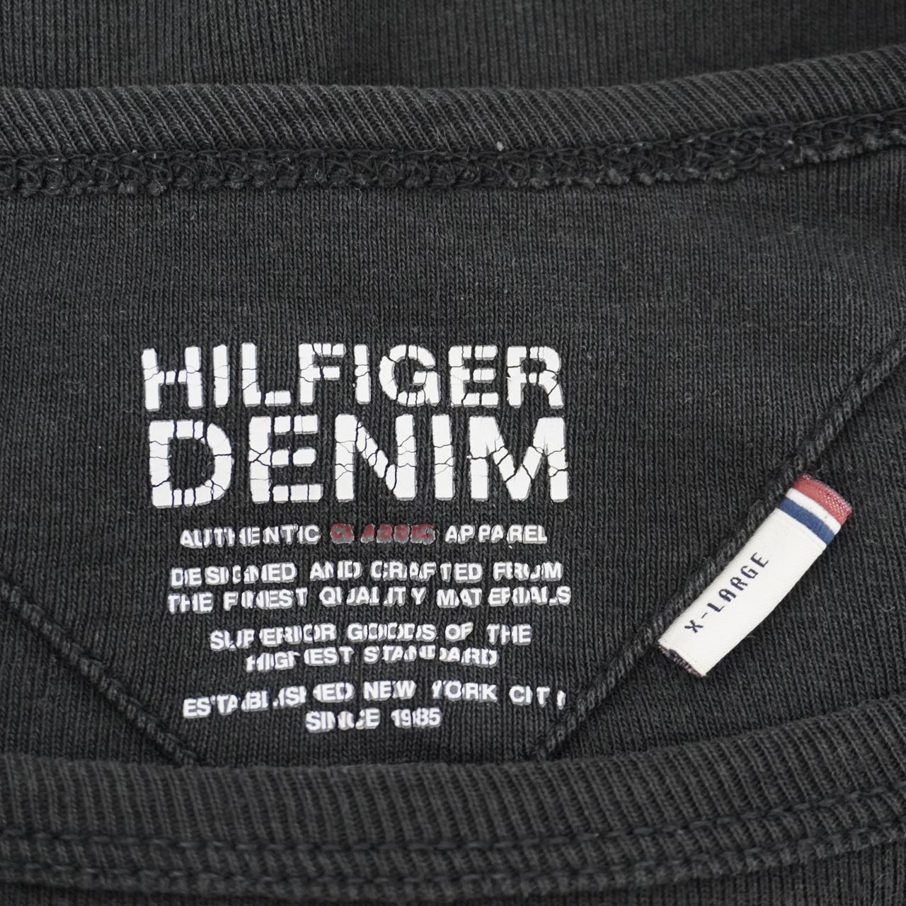 Sudadera de hombre Tommy Hilfiger. Negro. SG. Usado. Bien