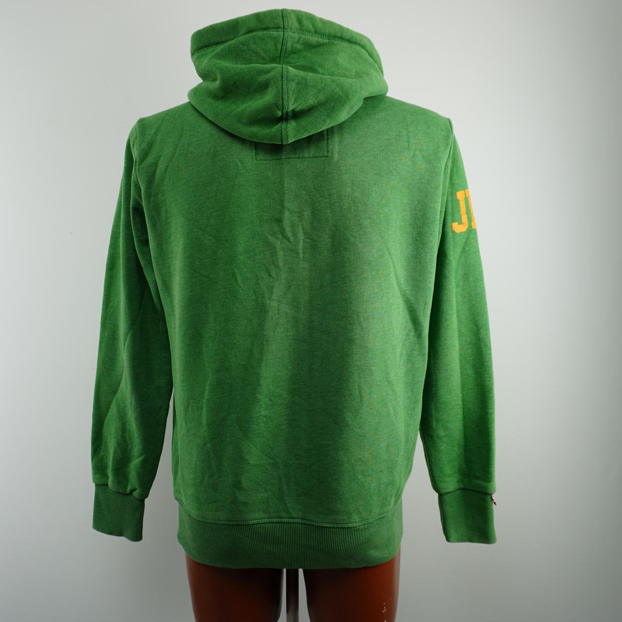 Sudadera con capucha para hombre Superdry. Verde. M. Usada. Buena calidad