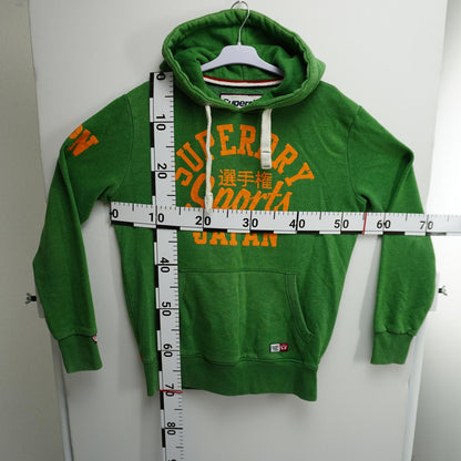 Sudadera con capucha para hombre Superdry. Verde. M. Usada. Buena calidad