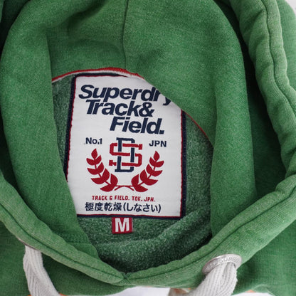 Sudadera con capucha para hombre Superdry. Verde. M. Usada. Buena calidad