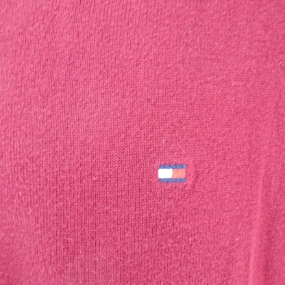 Men's Sweater Tommy Hilfiger. Bordeaux. XXL. Used. Good