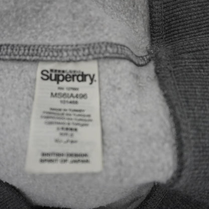 Men's Sweatshirt Superdry. Grey. S. Used. Good