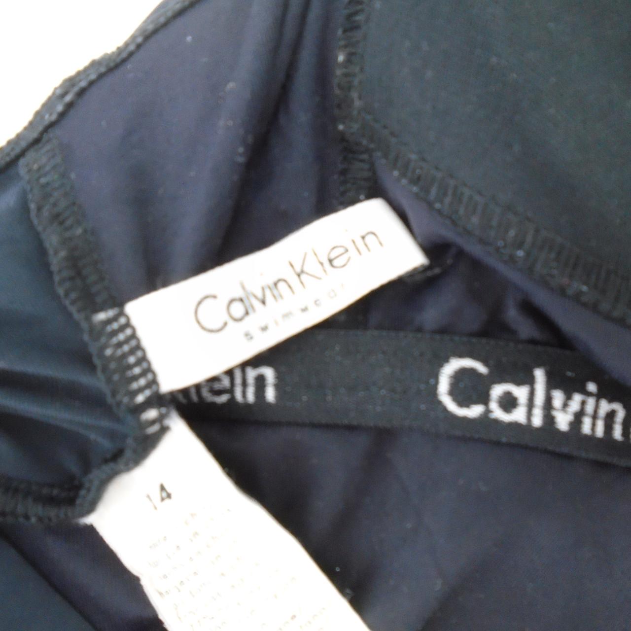 Women's Swimsuit Calvin Klein. Black. XL. Used. Good