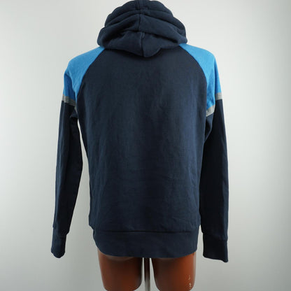 Sudadera con capucha para hombre Superdry. Azul oscuro. SG. Usado. Bien