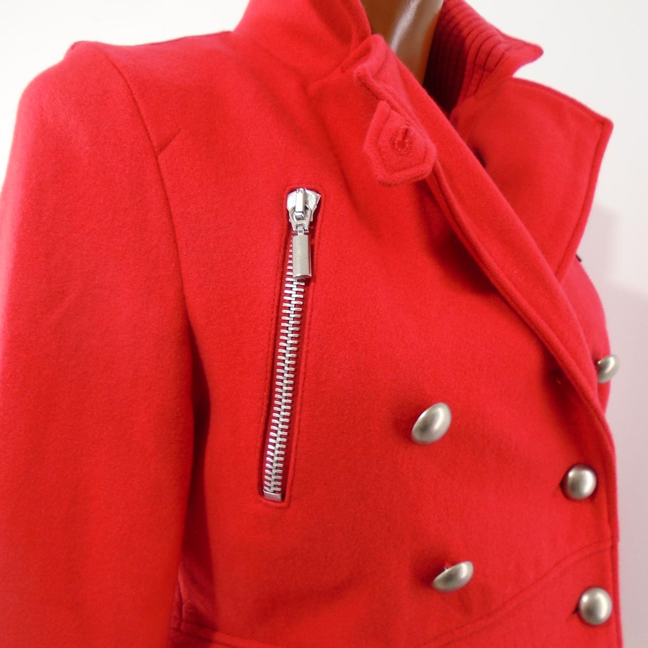 Women's Coat DKNY. Red. S. Used. Good