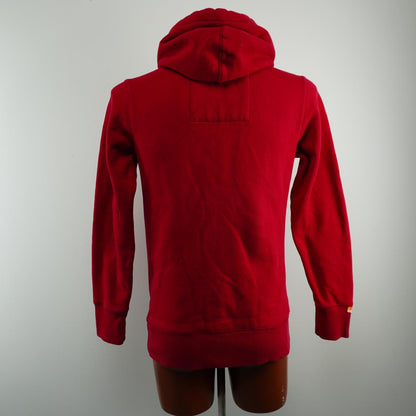 Men's Hoodie Superdry. Red. S. Used. Good