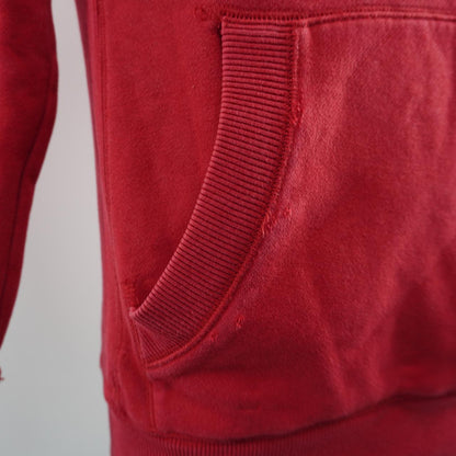 Sudadera con capucha para hombre Superdry. Roja. Talla S. Usada. Buena calidad