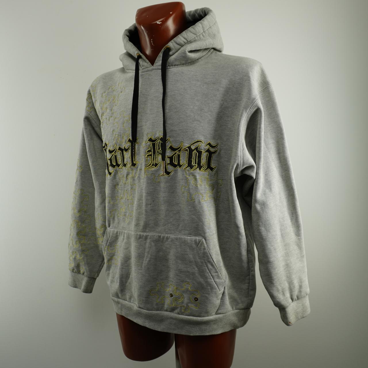 Sudadera con capucha para hombre Karl Kani. Gris. Talla L. Usada. En buen estado.