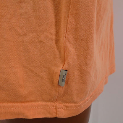 Men's T-Shirt polo club. Orange. XXL. Used. Good