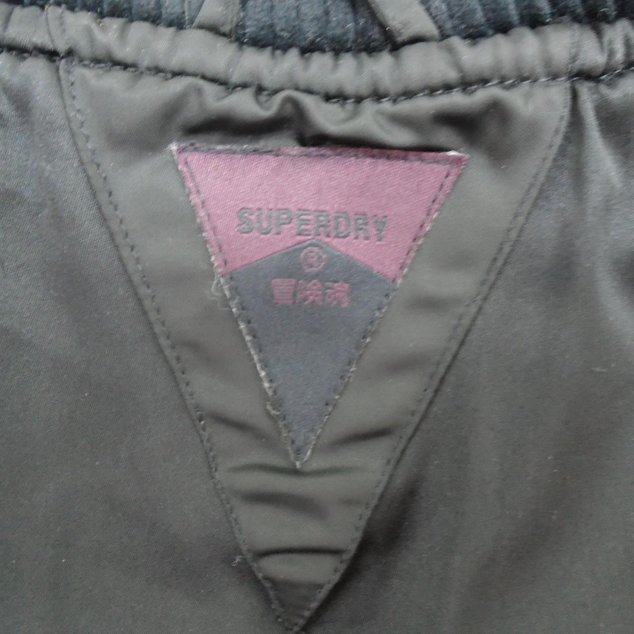 Women's Jacket Superdry. Black. S. Used. Good