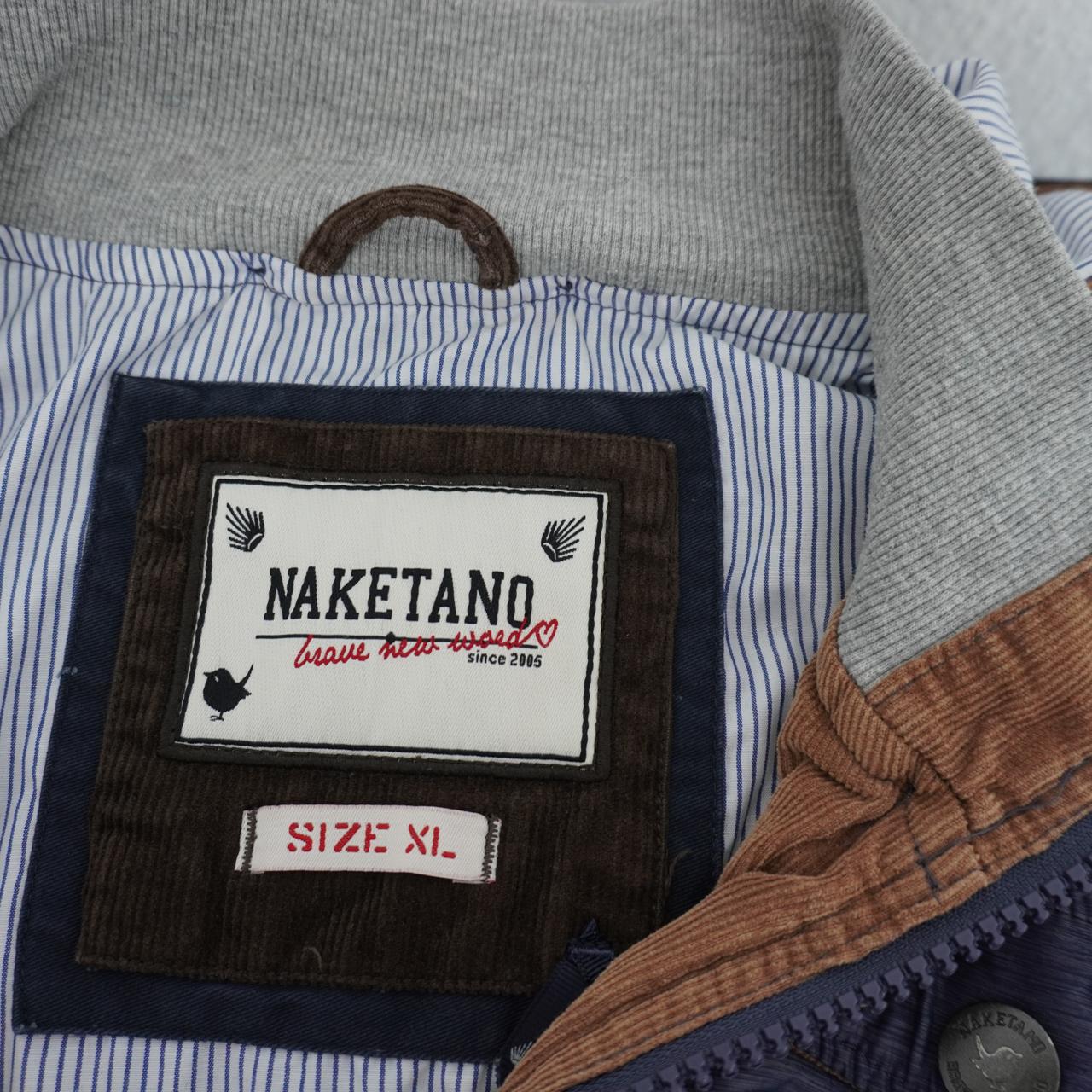 Damenparka Naketano. Grau. XL. Gebraucht. Gut